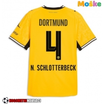 Moške Nogometnih dresov Borussia Dortmund Nico Schlotterbeck #4 Domači 2026-27 Kratki rokavi